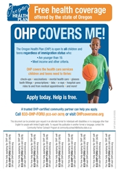 OHP COVERS ME! Tear-away flyer English 